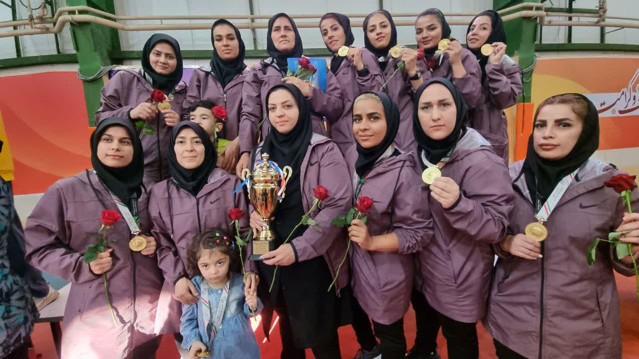 قهرمانی تهران در مسابقات قهرمانی کشور والیبال بانوان ناشنوایان در مشهد مقدس 