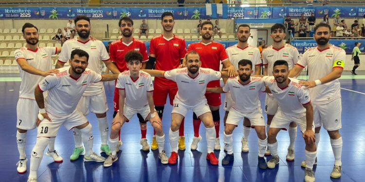 پیروزی تیم ملی فوتسال ناشنوایان ایران برابر میزبان مسابقات قهرمانی جهان