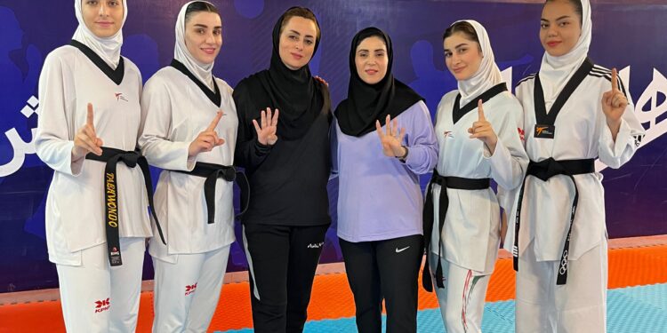 پیگیری تمرینات دختران المپیکی تکواندو در سومین اردو