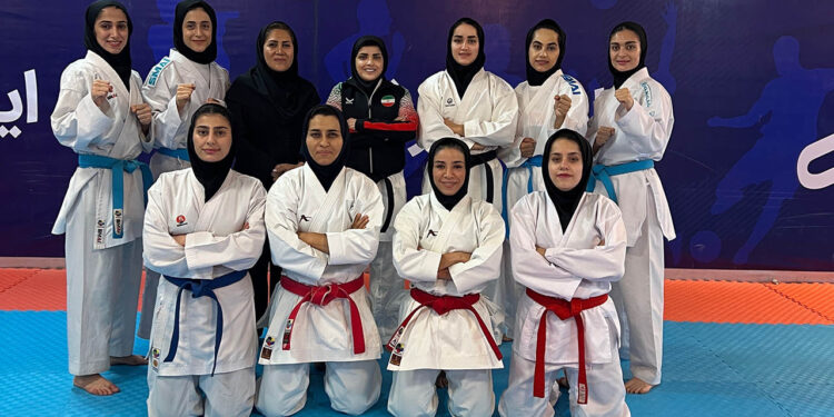 پیگیری تمرینات المپیکی دختران ناشنوا کاراته با حضور در اردوی هشتم