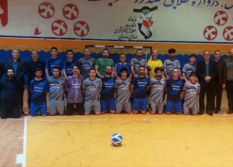 پیروزی فوتسال ناشنوایان سمنان مقابل دامغان