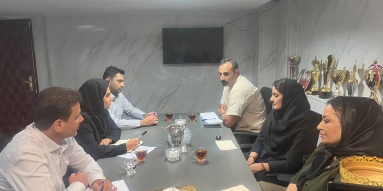 با حضور مسئولان انجمن کریکت و هیأت ورزش‌های ناشنوایان استان تهران