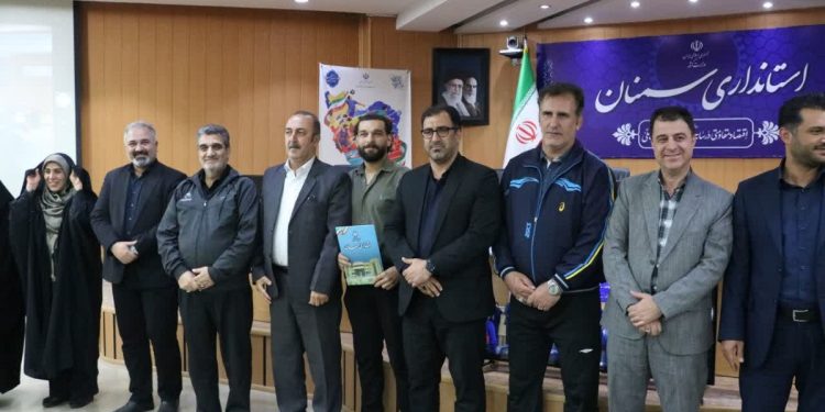 تجلیل از سنگربان تیم ملی فوتسال ناشنوایان و مسئولان هیأت ورزش‌های ناشنوایان استان سمنان